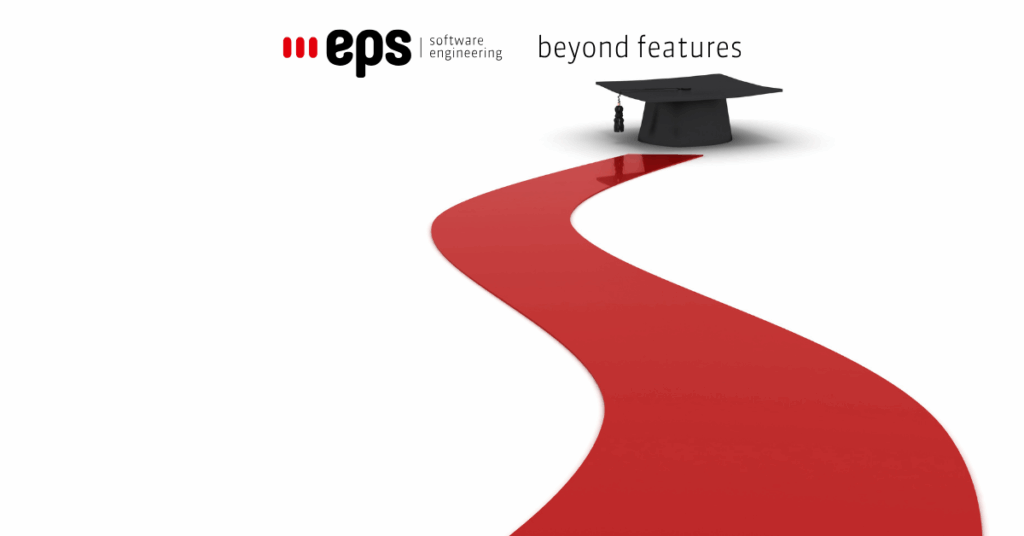 EPS Academy logo representing the internship and student trainee program.