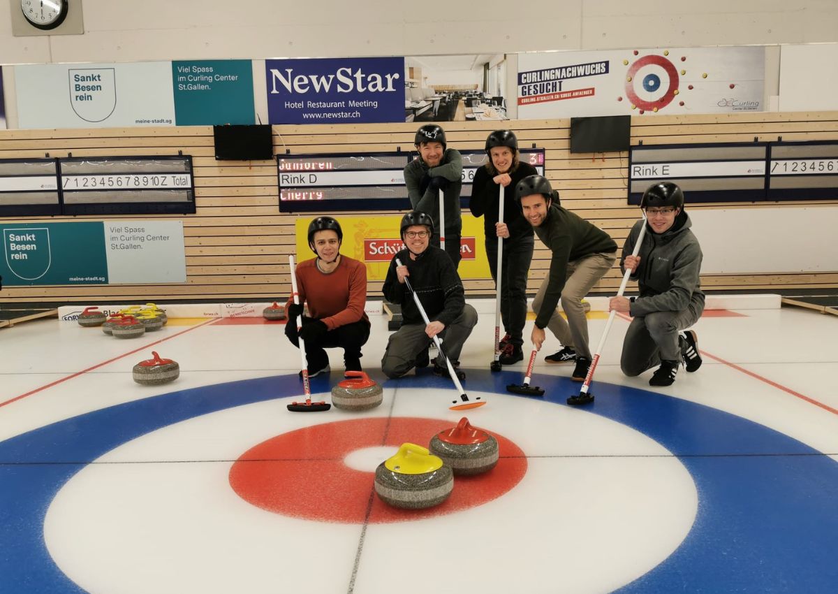 EPS playing ice hocky