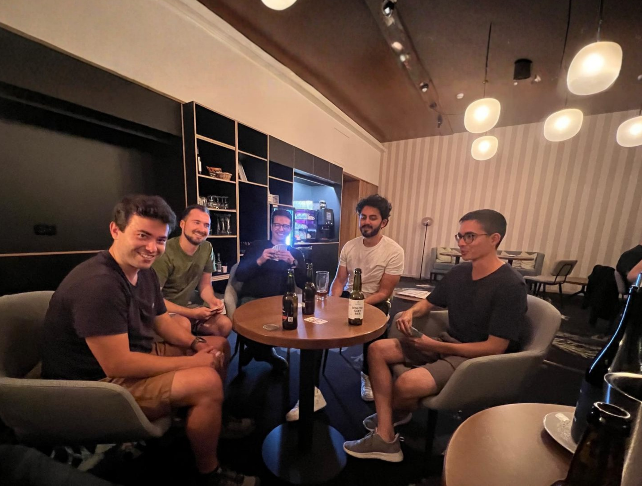 Evening in the Hotel Bar